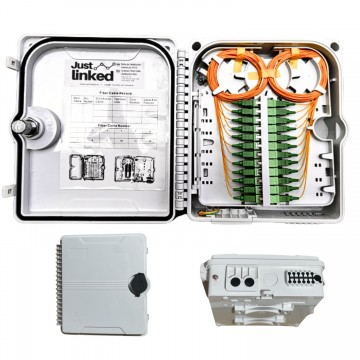 Boite PCO 8, 12, 24 Ports - Boitier de distribution Fibre Optique FTTH - Maroc